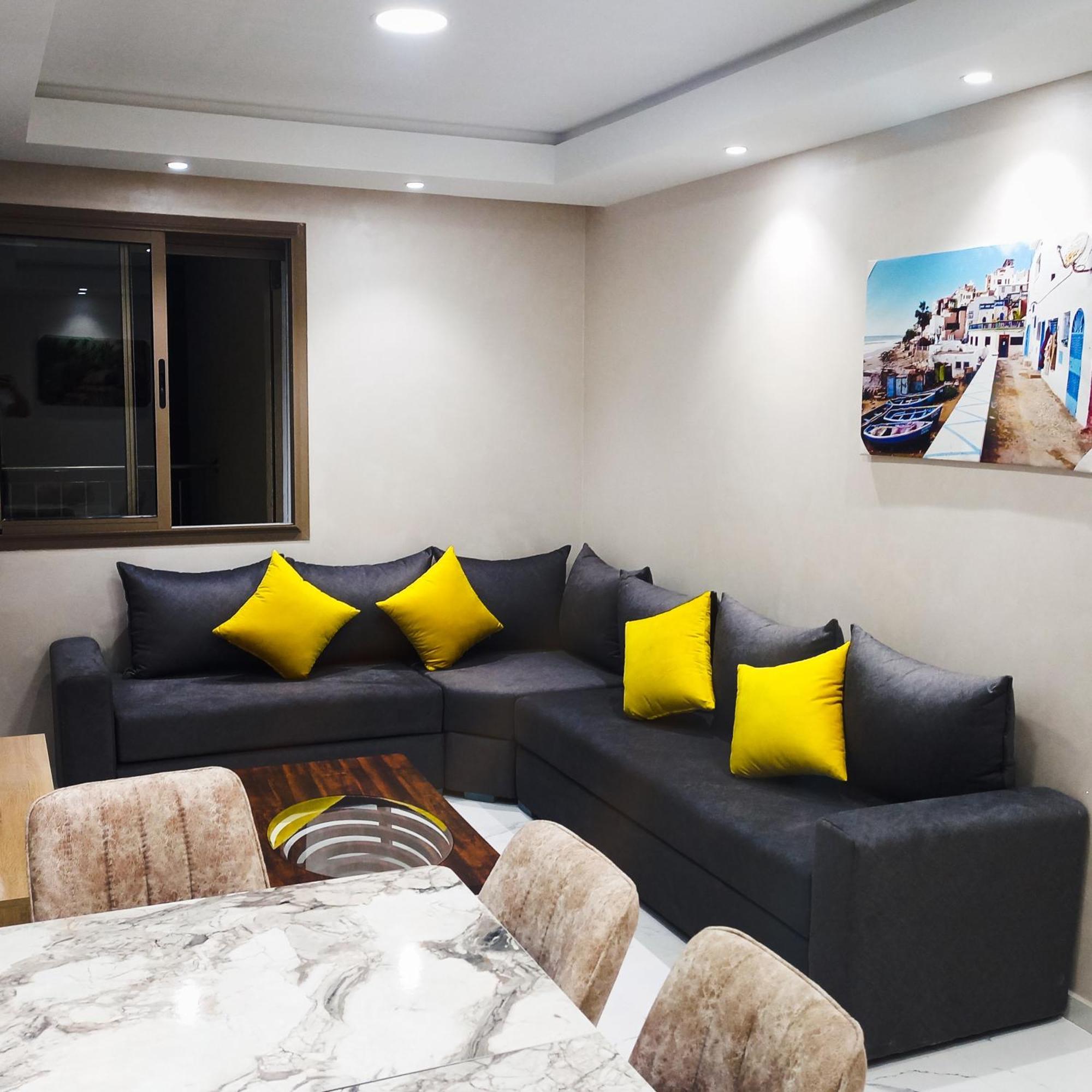 Super Apartement Totalement Neuf Et Climatise A Cote Du Centre Commercial Marjane M2 Танжер Екстер'єр фото